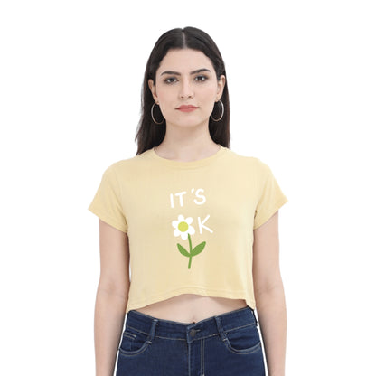 Its OK: Women's Crop Top