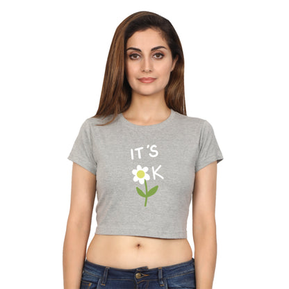 Its OK: Women's Crop Top