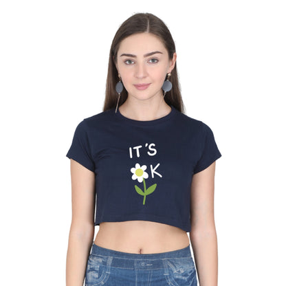 Its OK: Women's Crop Top