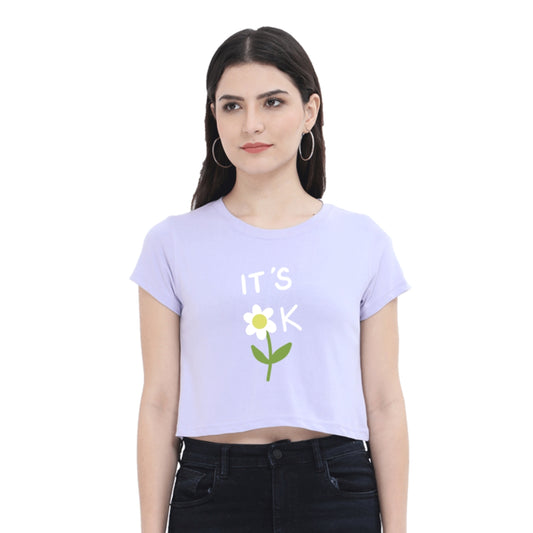 Its OK: Women's Crop Top