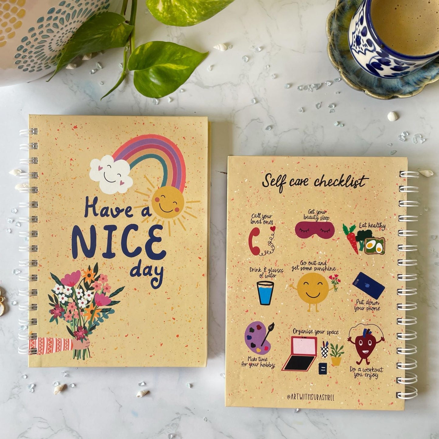 Undated Planner: Have a nice day!