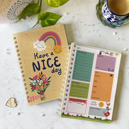 Undated Planner: Have a nice day!